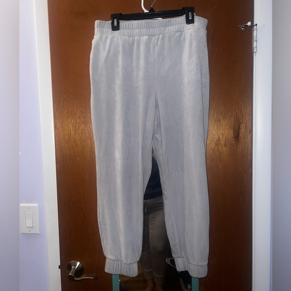 express velour sweatpants